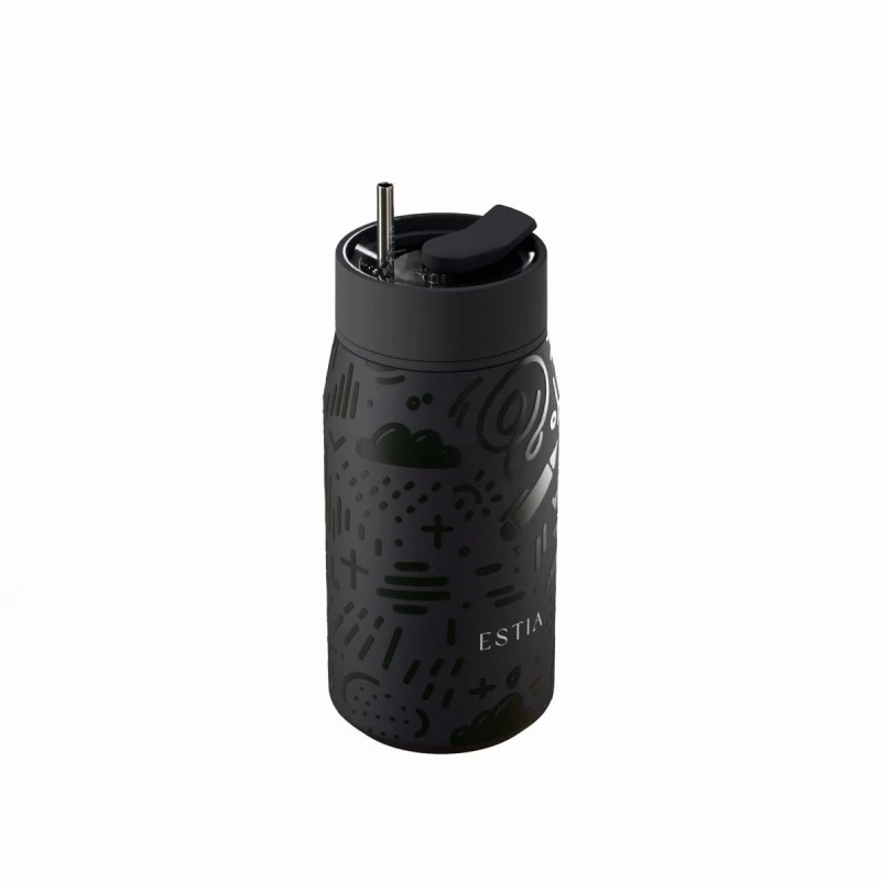 INSULATED LENS SAVE THE AEGEAN 360ml NOIR ECHO