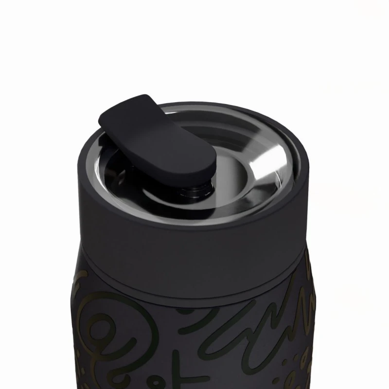 INSULATED LENS SAVE THE AEGEAN 360ml NOIR ECHO