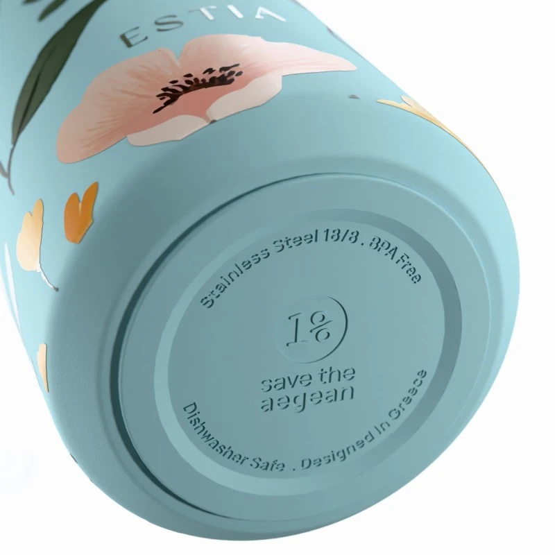 INSULATED LENS SAVE THE AEGEAN 360ml SKY GARDEN
