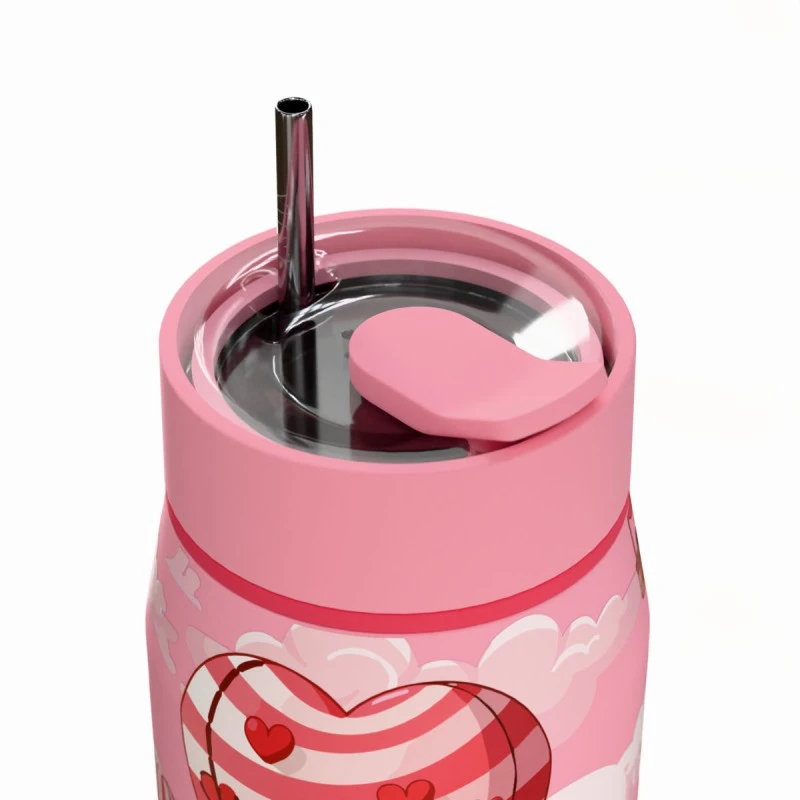 INSULATED LENS SAVE THE AEGEAN 360ml BLUSH POP