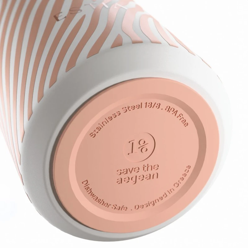 INSULATED LENS SAVE THE AEGEAN 360ml SOFT RIPPLE