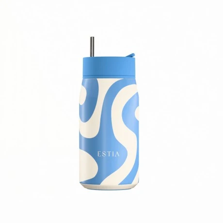 INSULATED LENS SAVE THE AEGEAN 360ml OCEAN WAVES
