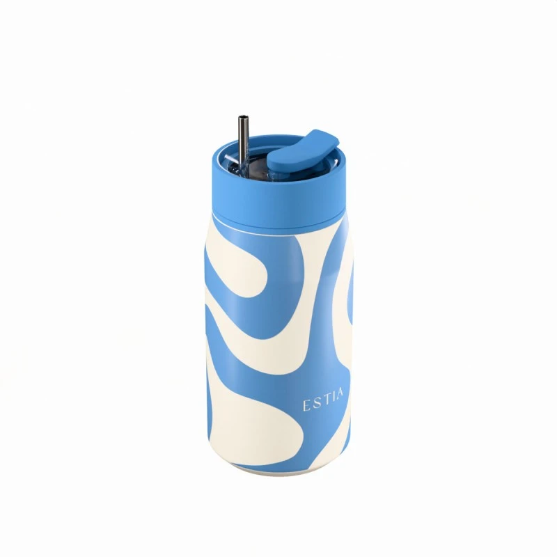 INSULATED LENS SAVE THE AEGEAN 360ml OCEAN WAVES