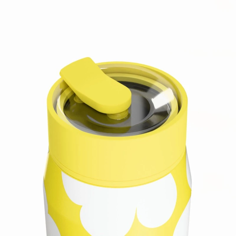 INSULATED LENS SAVE THE AEGEAN 360ml YELLOW DAISY