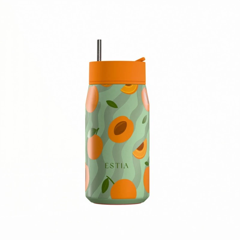INSULATED LENS SAVE THE AEGEAN 360ml PEACH GARDEN