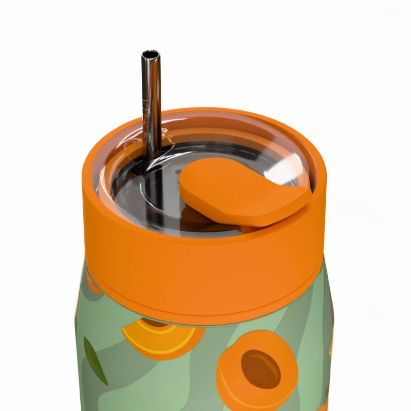 INSULATED LENS SAVE THE AEGEAN 360ml PEACH GARDEN
