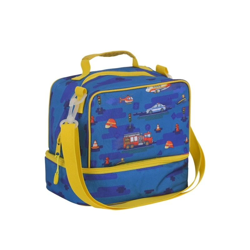 KIDS LUNCH BAG  SAVE THE AEGEAN 6Lt CITY HEROES