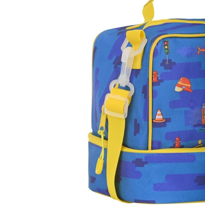 KIDS LUNCH BAG  SAVE THE AEGEAN 6Lt CITY HEROES