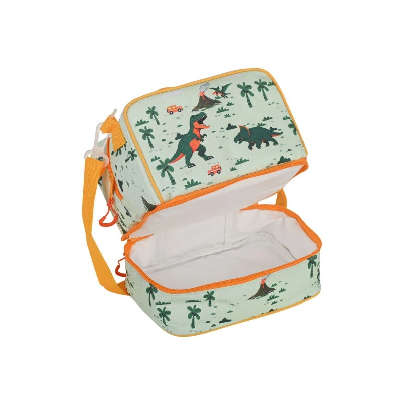 KIDS LUNCH BAG  SAVE THE AEGEAN 6Lt DINO EXPLORER