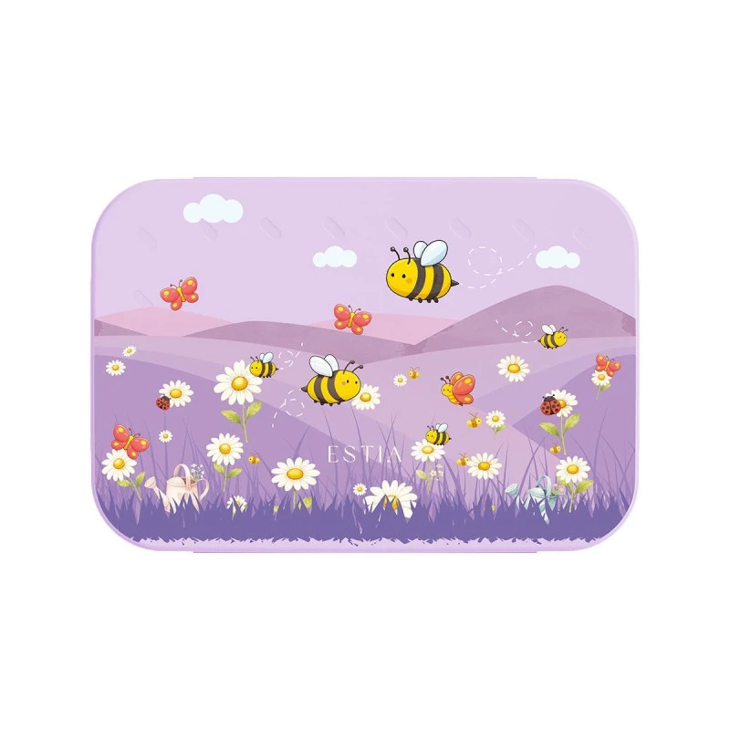 ESTIA ΠΑΙΔΙΚΟ ΦΑΓΗΤΟΔΟΧΕΙΟ SAVE THE AEGEAN 900ml ΜΕ 2 ΑΝΟΞΕΙΔΩΤΕΣ ΘΗΚΕΣ GARDEN FRIENDS