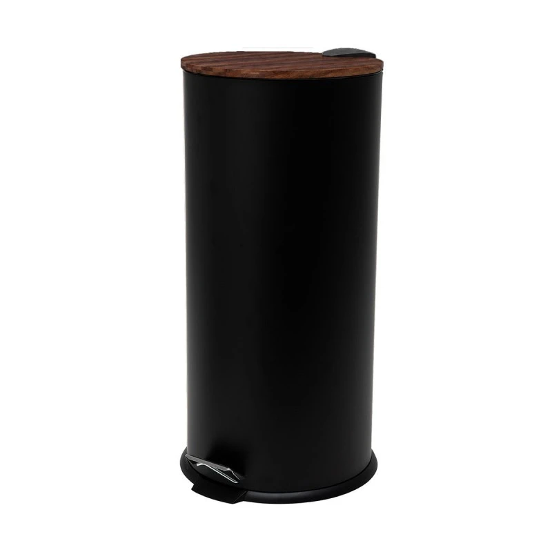 KITCHEN TRASH CAN ALLURE 30lt MATTE BLACK