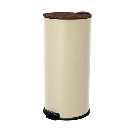 KITCHEN TRASH CAN ALLURE 30lt MATTE IVORY