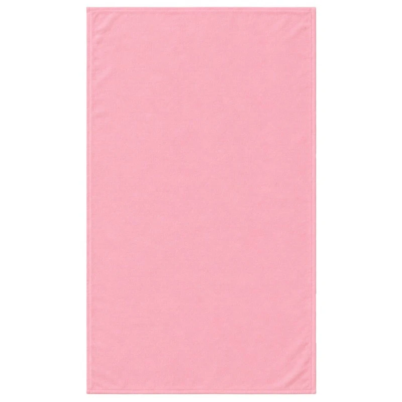 BEACH TOWEL MICROFIBER WITH POUCH ROSE
