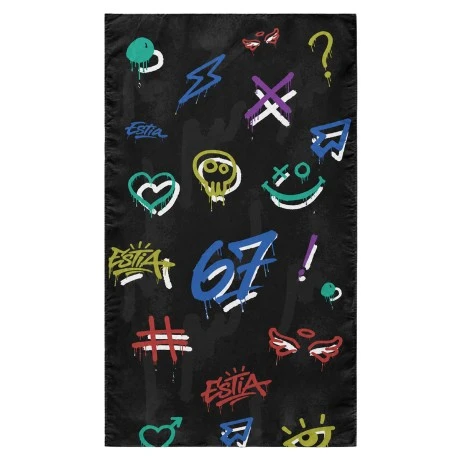 BEACH TOWEL MICROFIBER WITH POUCH SIX SEVEN