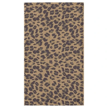 BEACH TOWEL MICROFIBER WITH POUCH SPOTTED PROWL