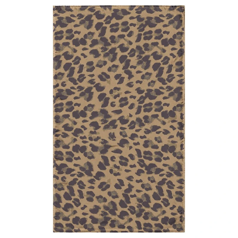 BEACH TOWEL MICROFIBER WITH POUCH SPOTTED PROWL