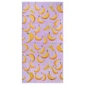 BEACH TOWEL MICROFIBER WITH POUCH BANANA MOOD