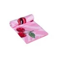 BEACH TOWEL MICROFIBER WITH POUCH BLUSH POP