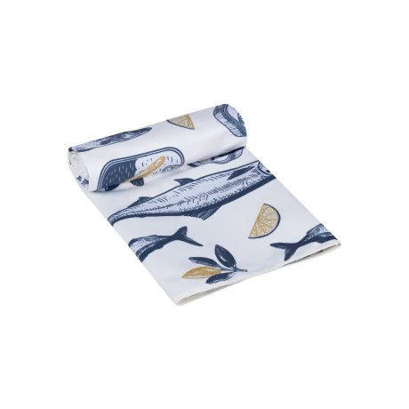 BEACH TOWEL MICROFIBER WITH POUCH SALT LIFE