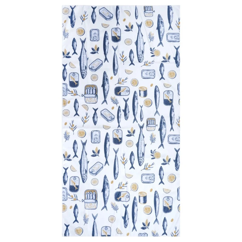 BEACH TOWEL MICROFIBER WITH POUCH SALT LIFE
