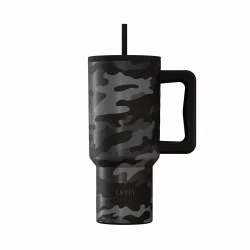 ESTIA ΘΕΡΜΟΣ STRAW TUMBLER XL SAVE THE AEGEAN 900ml DARK CAMO ESTIA ΘΕΡΜΟΣ STRAW TUMBLER XL SAVE THE AEGEAN 900ml DARK CAMO