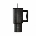 ESTIA ΘΕΡΜΟΣ STRAW TUMBLER XL SAVE THE AEGEAN 900ml CARBON FIBRE