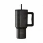ESTIA ΘΕΡΜΟΣ STRAW TUMBLER XL SAVE THE AEGEAN 900ml CARBON FIBRE