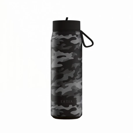 INSULATED PULSE SAVE THE AEGEAN 500ml DARK CAMO