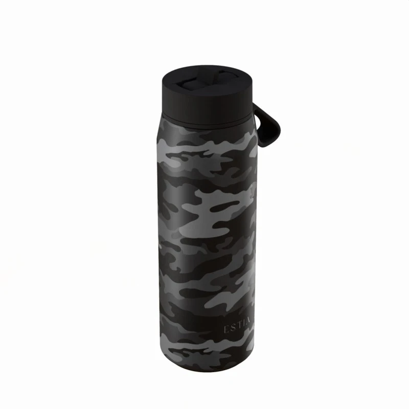 INSULATED PULSE SAVE THE AEGEAN 500ml DARK CAMO