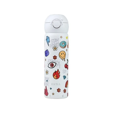 INSULATED KIDS BOTTLE HANDY BOTTLE SAVE THE AEGEAN 470ml URBAN VIBES