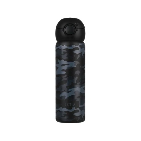 INSULATED KIDS BOTTLE HANDY BOTTLE SAVE THE AEGEAN 470ml DARK CAMO