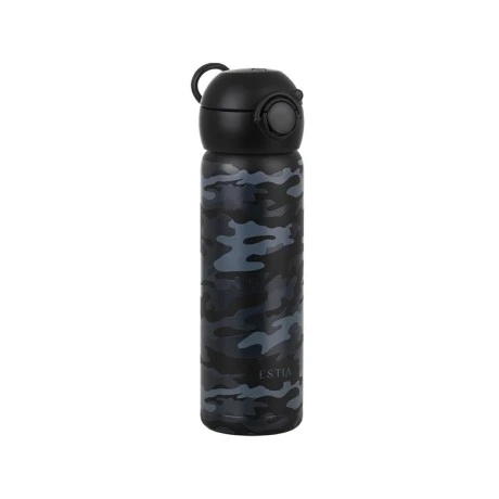 INSULATED KIDS BOTTLE HANDY BOTTLE SAVE THE AEGEAN 470ml DARK CAMO