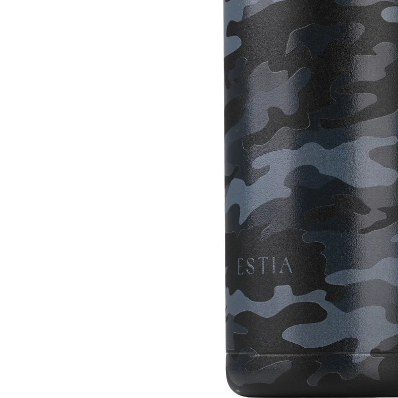 INSULATED KIDS BOTTLE HANDY BOTTLE SAVE THE AEGEAN 470ml DARK CAMO