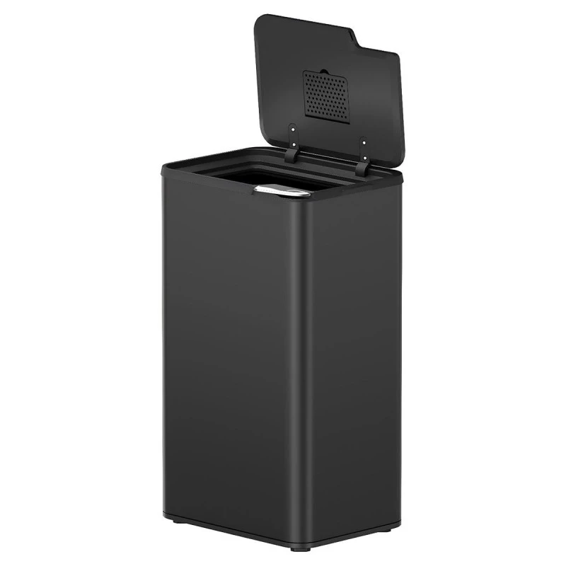 ESTIA ΚΑΔΟΣ ΑΠΟΡΡΙΜΑΤΩΝ TAPBIN 80lt ΜΑΤ ΜΑΥΡΟΣ