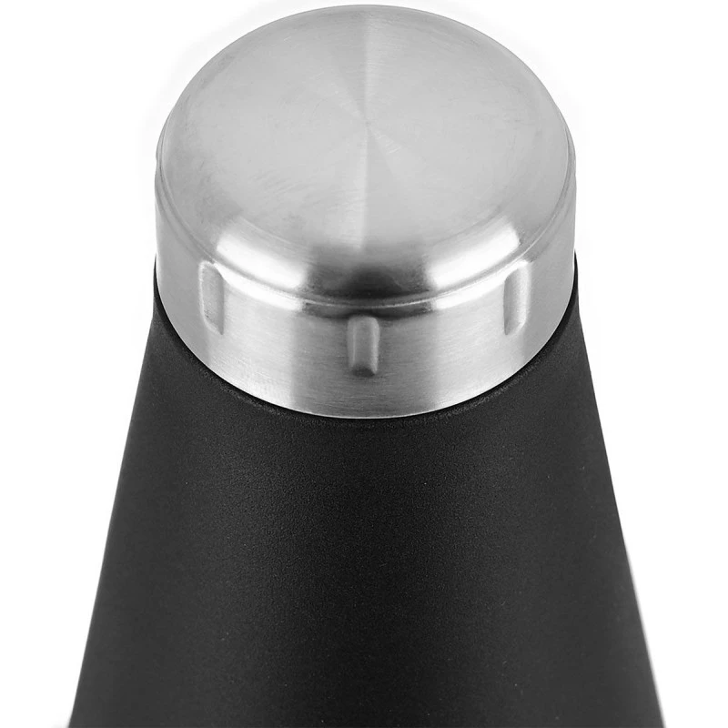 INSULATED BOTTLE TRAVEL FLASK SAVE THE AEGEAN 500ml MIDNIGHT BLACK