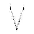 KITCHEN TONGS STAINLESS STEEL 35cm WITH SILICONE HANDLES