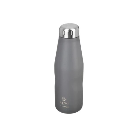 INSULATED BOTTLE TRAVEL FLASK SAVE THE AEGEAN 500ml FJORD GREY