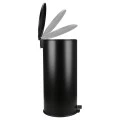 KITCHEN TRASH CAN CLASSIC 30lt SOFT CLOSE MATTE BLACK