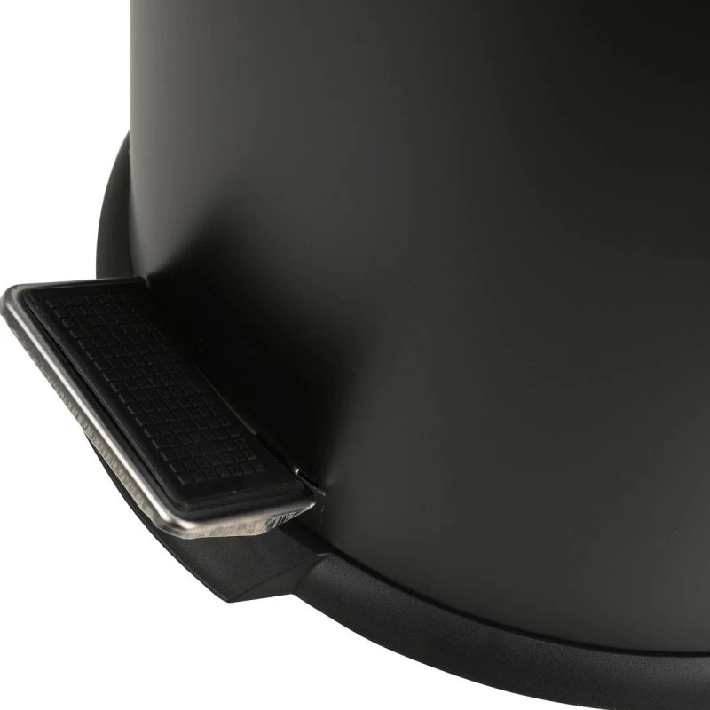 KITCHEN TRASH CAN CLASSIC 30lt SOFT CLOSE MATTE BLACK