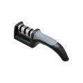 3-STAGE KNIFE SHARPENER WITH ERGONOMIC HANDLE