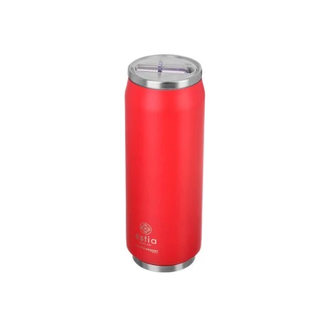 INSULATED TRAVEL CUP SAVE THE AEGEAN 500ml SCARLET RED