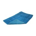 BATHROOM MAT DECO COTTON 80x50cm BLUE