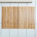BATHROOM MAT BAMBOO ESSENTIALS NON-SLIP 60x40cm