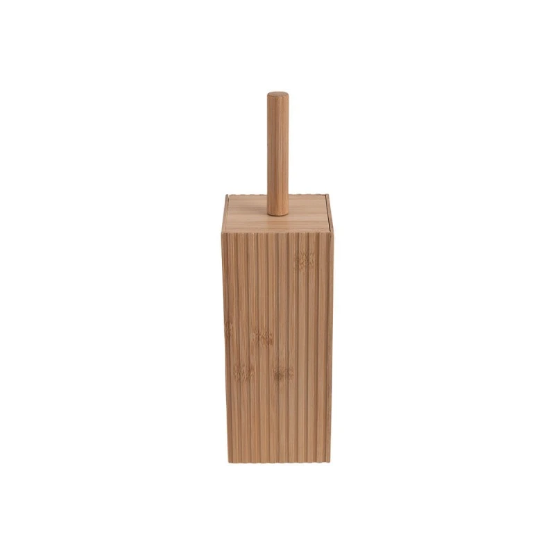 TOILET BRUSH BAMBOO ESSENTIALS  RECTANGULAR 10x10x37cm