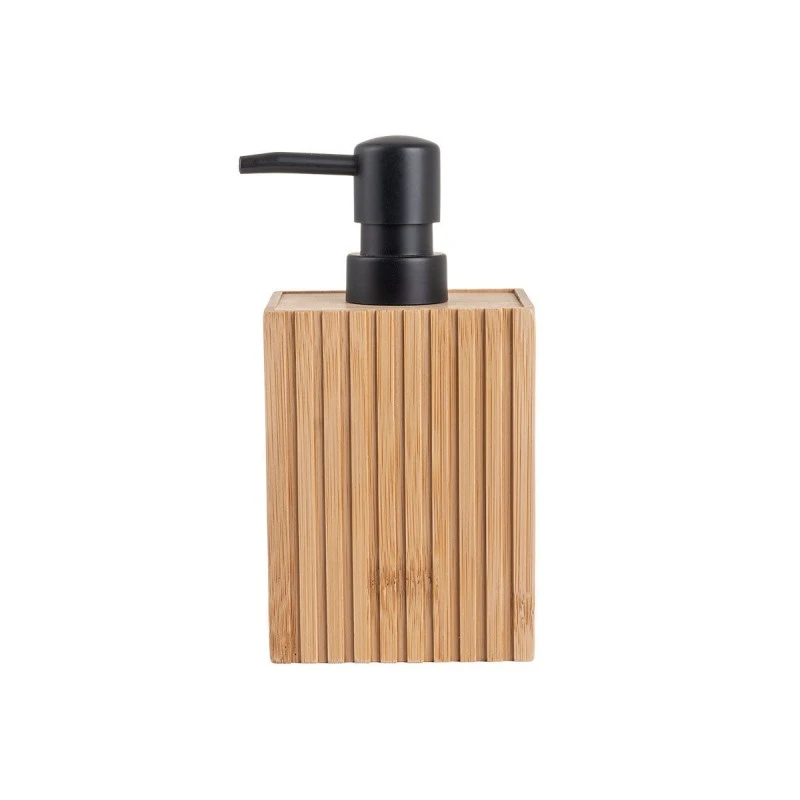 SOAP DISPENSER BAMBOO ESSENTIALS  RECTANGULAR 2x7.5x17.5cm