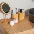 SOAP DISPENSER BAMBOO ESSENTIALS  RECTANGULAR 2x7.5x17.5cm