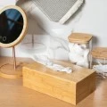 TISSUE HOLDER BAMBOO ESSENTIALS 24x14x8.5cm