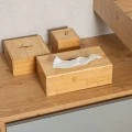 TISSUE HOLDER BAMBOO ESSENTIALS 24x14x8.5cm