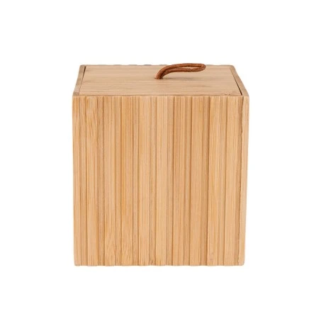 STORAGE &amp; ORGANIΖER BOX BAMBOO ESSENTIAL 9x9x8cm