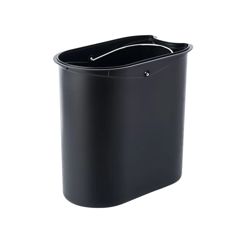 BATHROOM BIN SLIM SOFT CLOSE 5lt MATTE WHITE